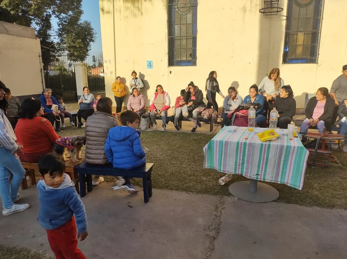 Encuentro comunitario de Hay Pique en uno de sus espacios de trabajo